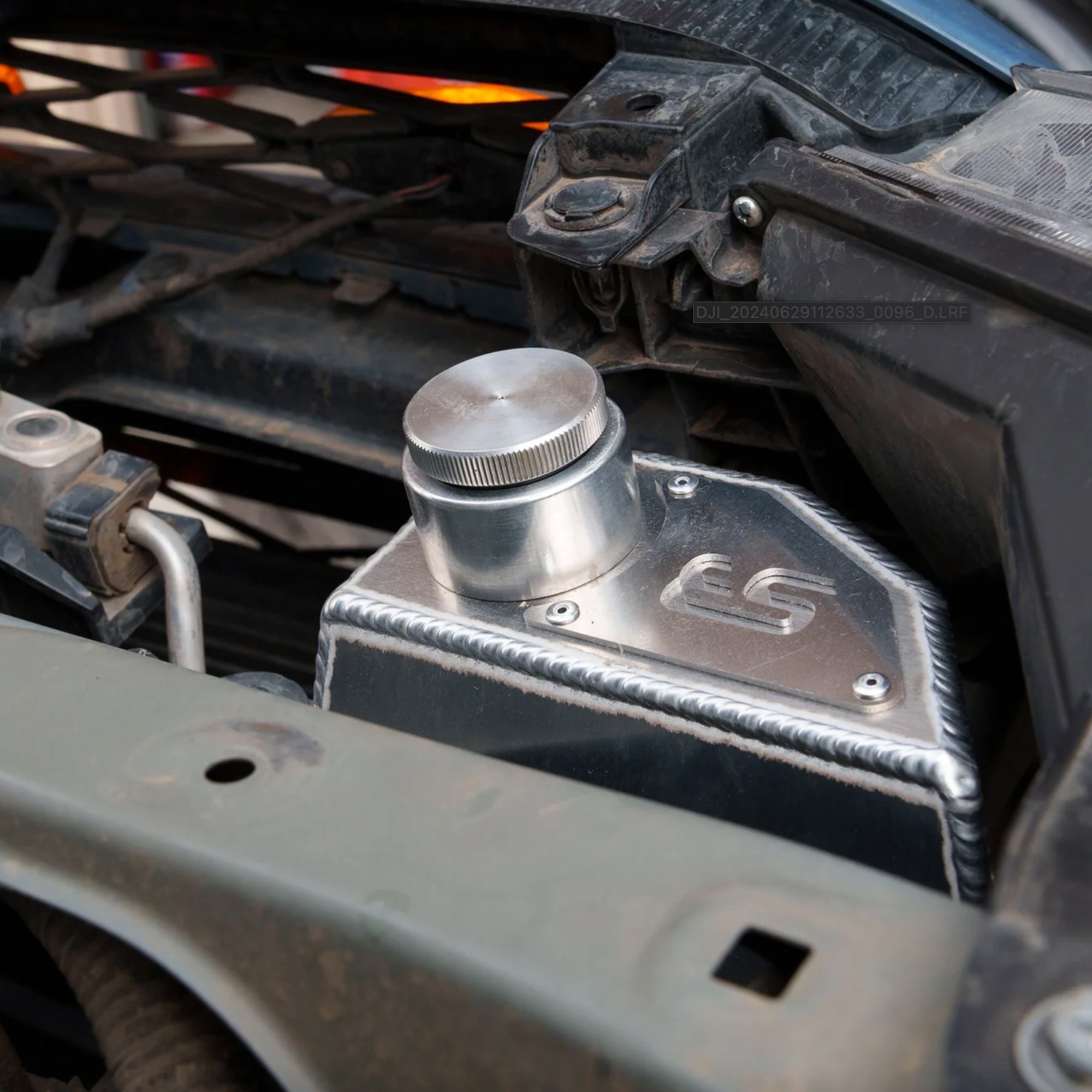 5th Gen 4runner aluminum washer fuild relocation reservoir