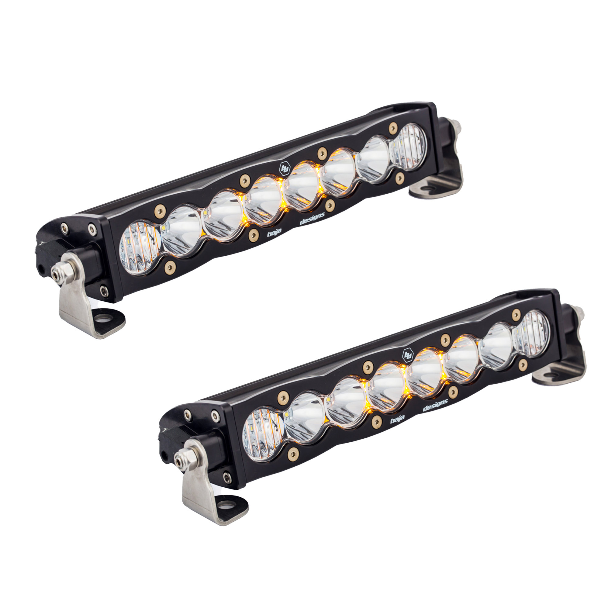 QTY 2 Pack - 10" Baja Designs S8 LED, Light Bars