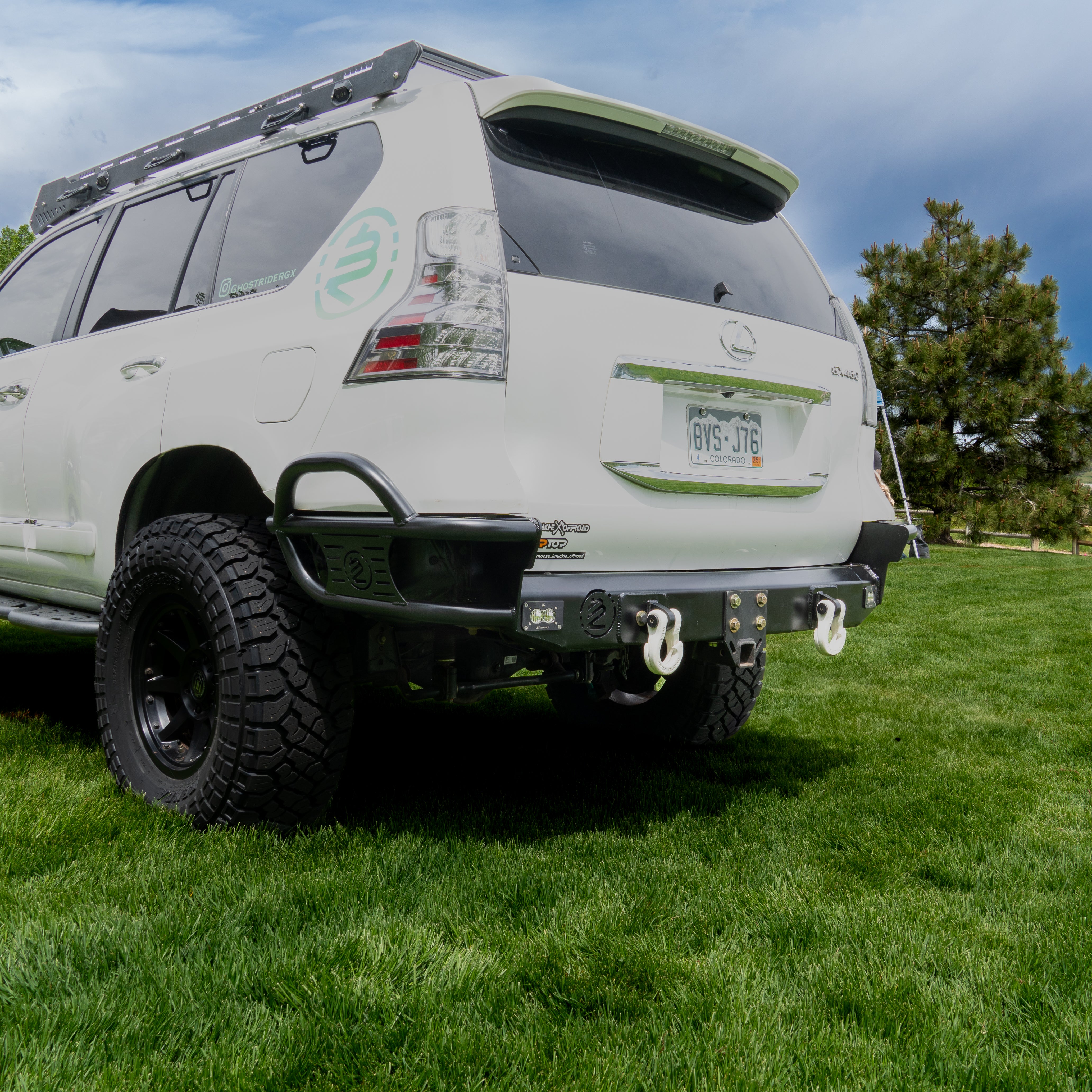 GX460 rear bumper