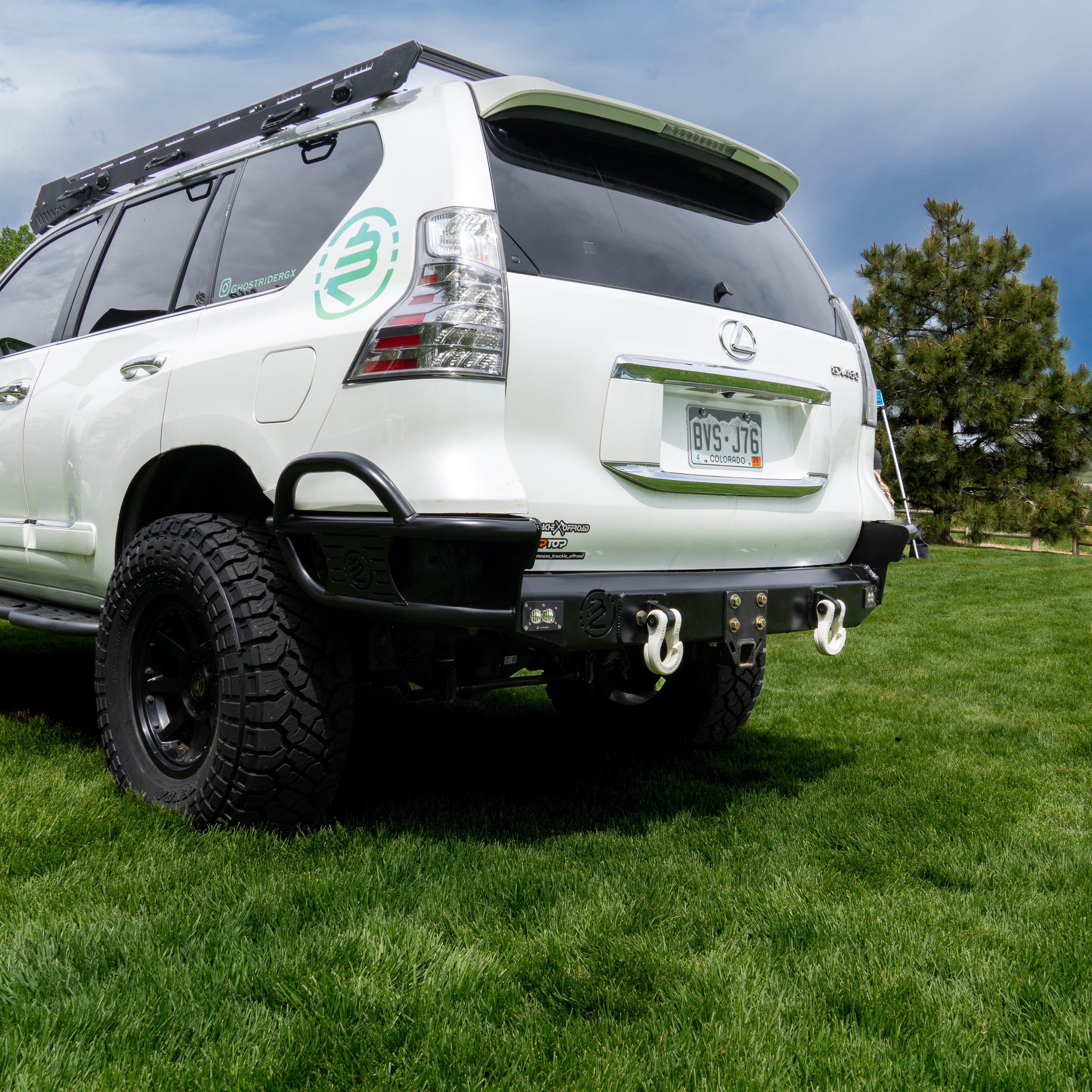 GX460 rear view