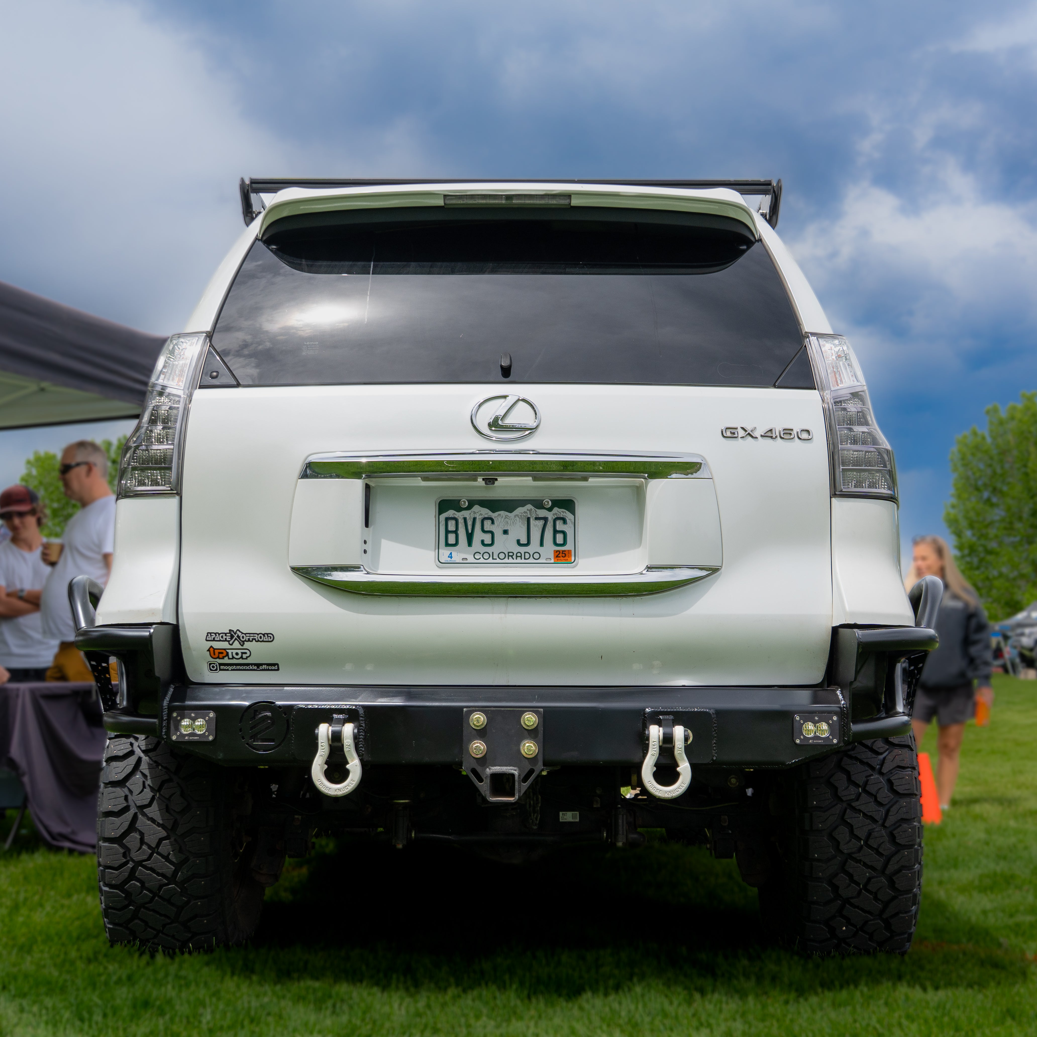 GX460 rear view