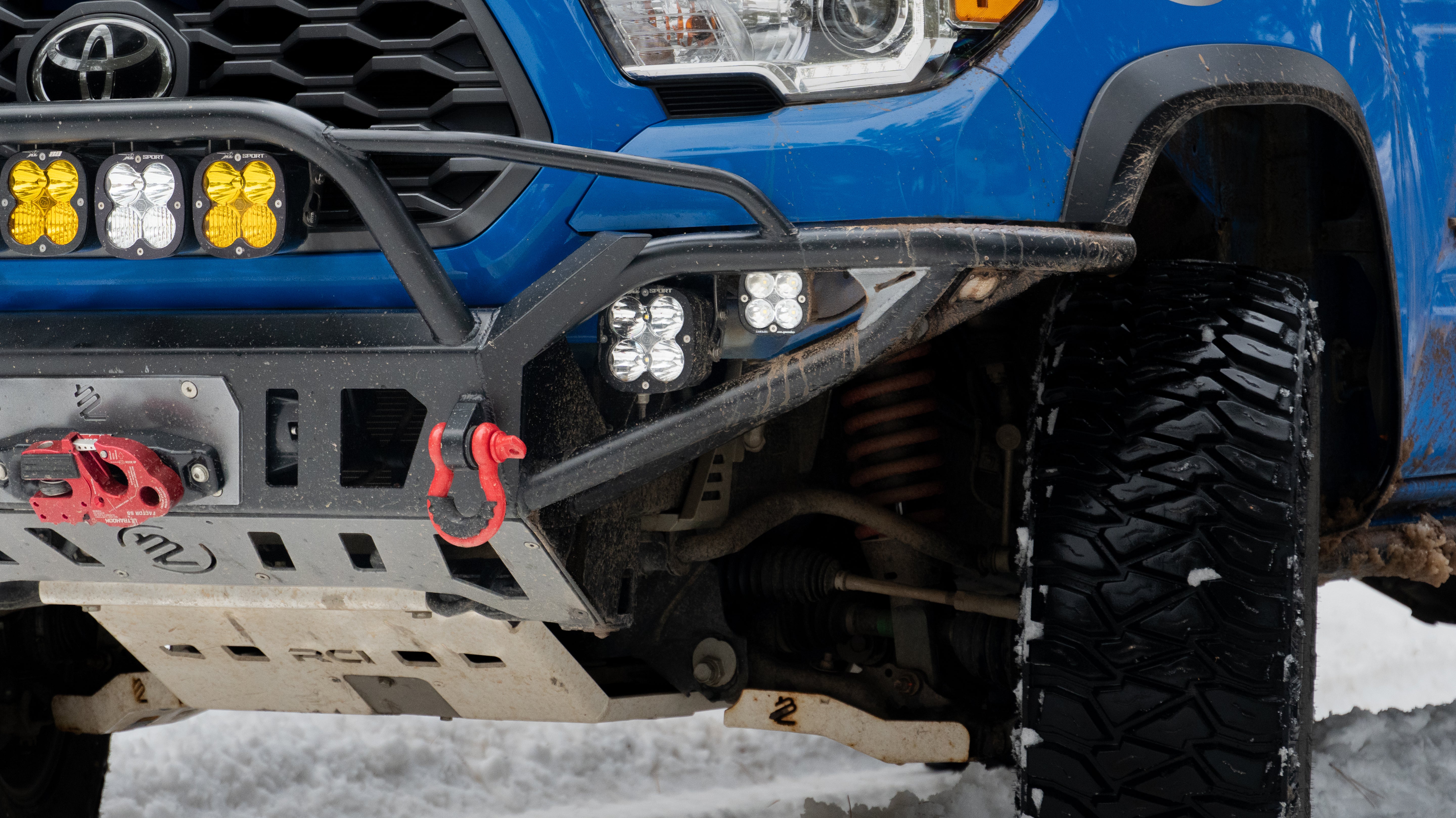 Tacoma front bumper setup