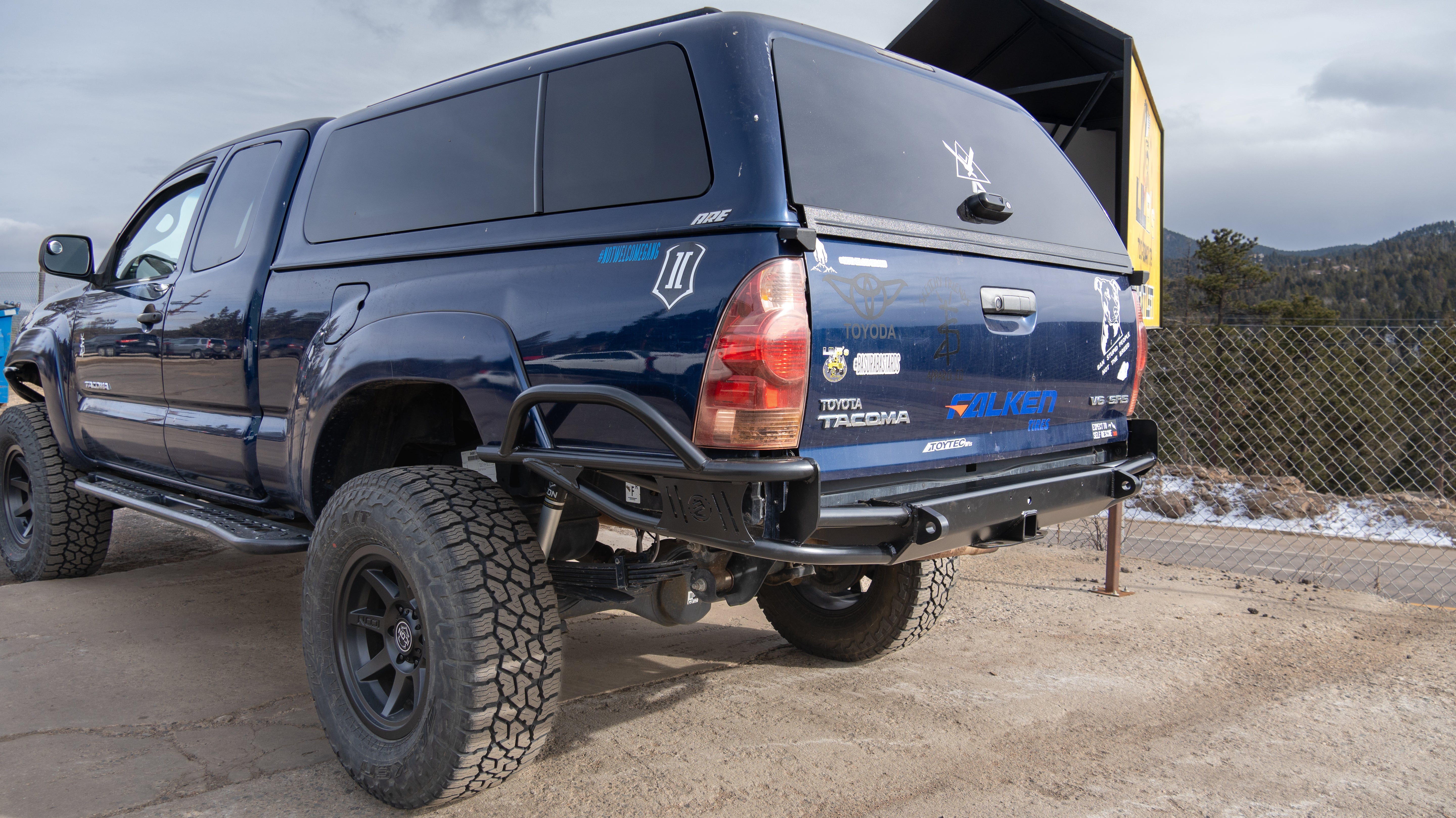 Tacoma rear bumper