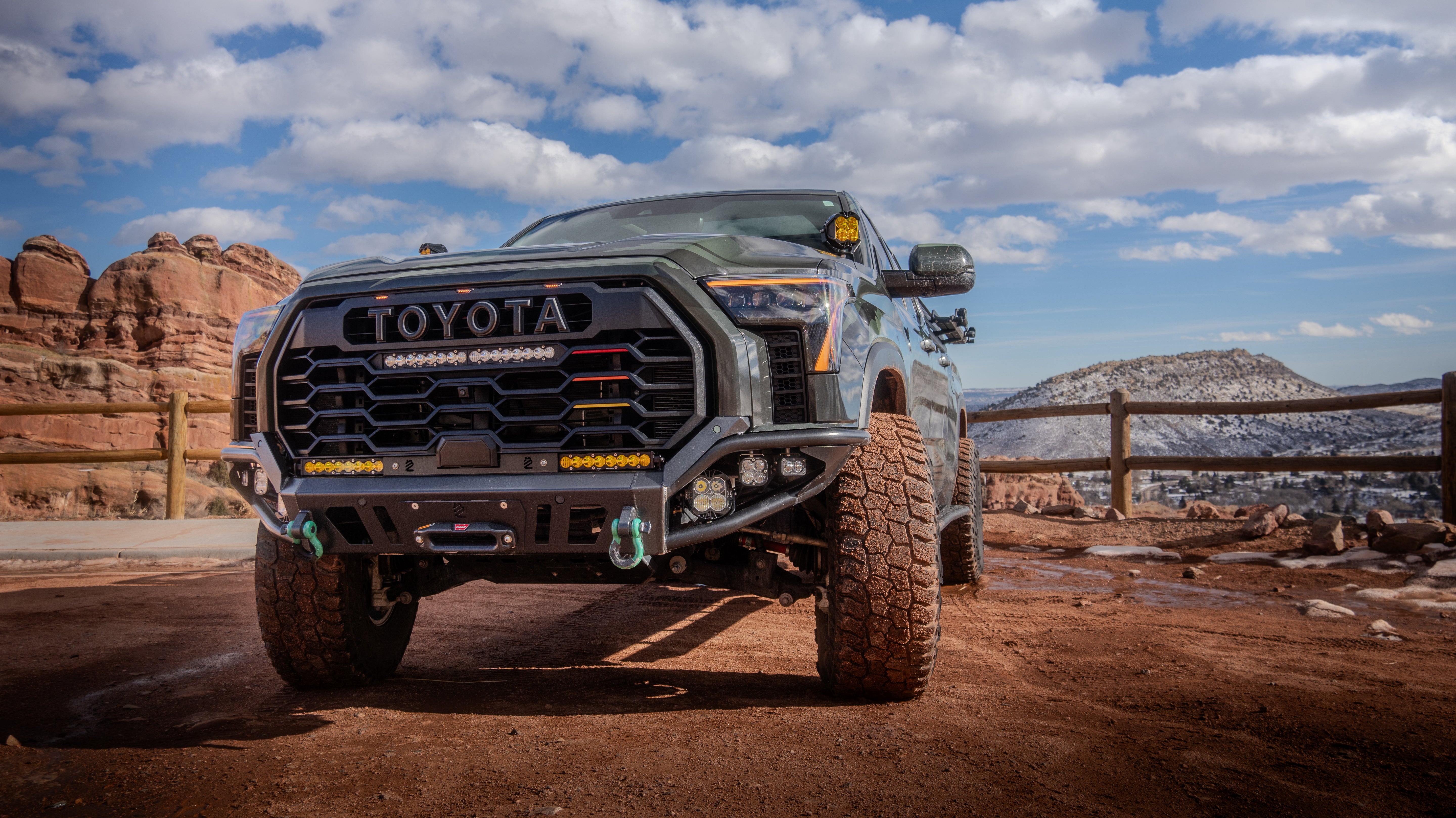Toyota Tundra front bumper