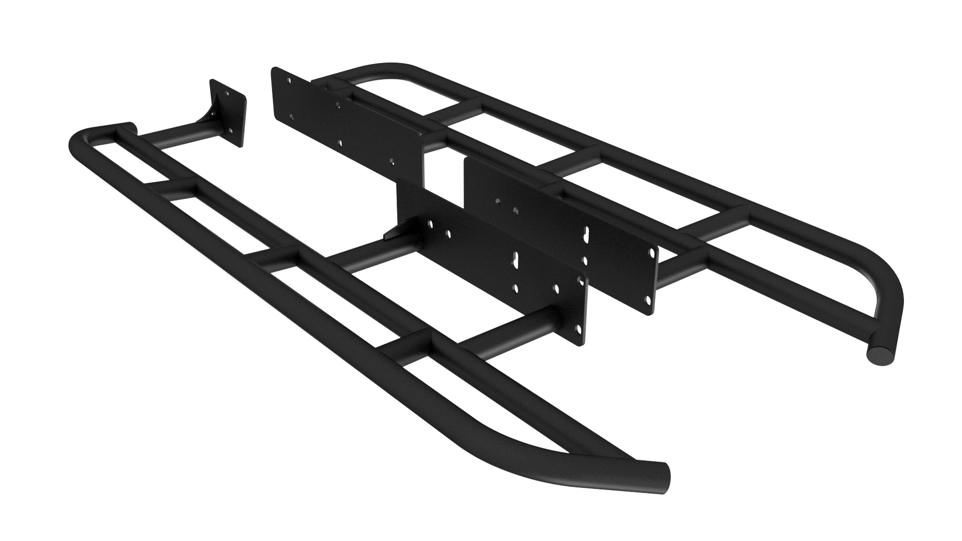 2010-2023 Lexus GX460 Angled Sliders  ** NO KICK OUT **