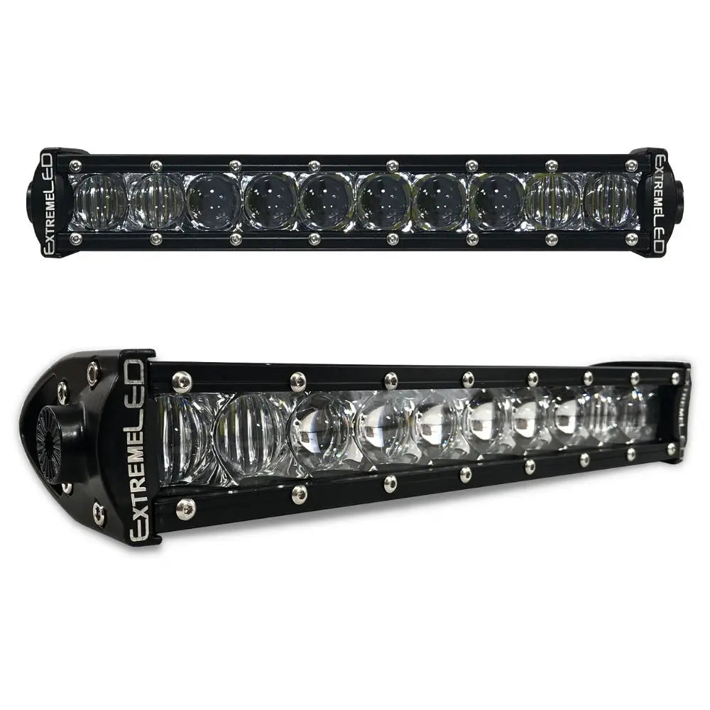 10" Extreme Single Row 100W Spot Beam LED Light Bar