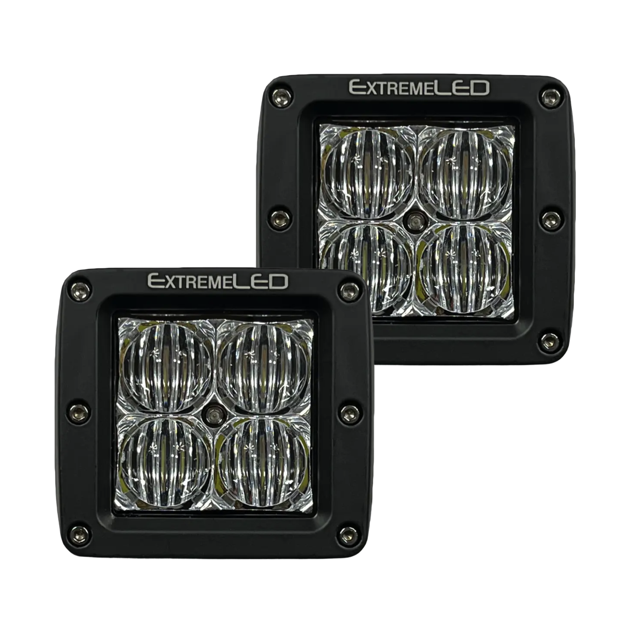 2 Extreme LED Clear Pods Bundle (3in)