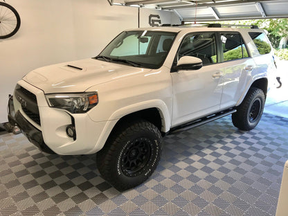 2010-2024 Toyota 4Runner Angled Sliders Top Plate With Logo **No Kick Out**