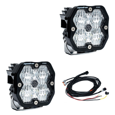 Baja Designs Squadron 2.0 Pro, Pair with Harness