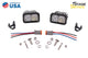 SSC2 SAE/DOT White Pro Standard LED Pod (pair)