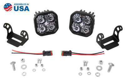 SS3 SAE/DOT White Pro LED Pod (pair)