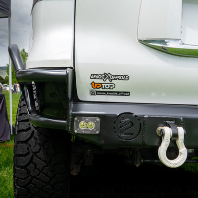 GX460 rear bumper recovery shackle