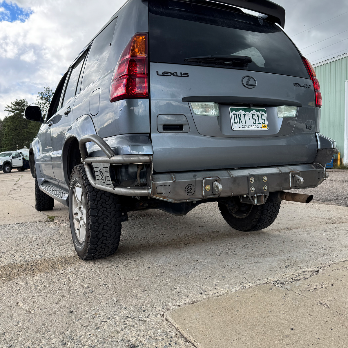 Lil B's Fab GX470 Rear Bumper