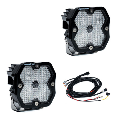 Baja Designs Squadron 2.0 Sport, Pair with Harness