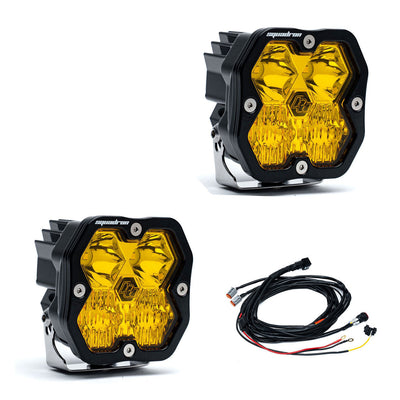 Baja Designs Squadron 2.0 Sport, Pair with Harness