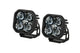 SS3 SAE/DOT White Pro LED Pod (pair)