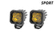 SSC1 Yellow Sport Standard LED Pod (pair)