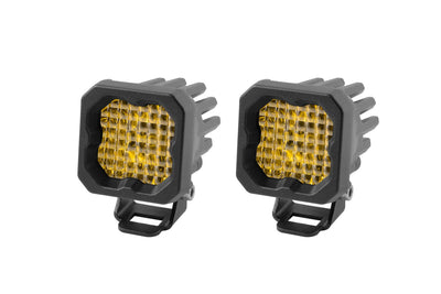 SSC1 Yellow Sport Standard LED Pod (pair)