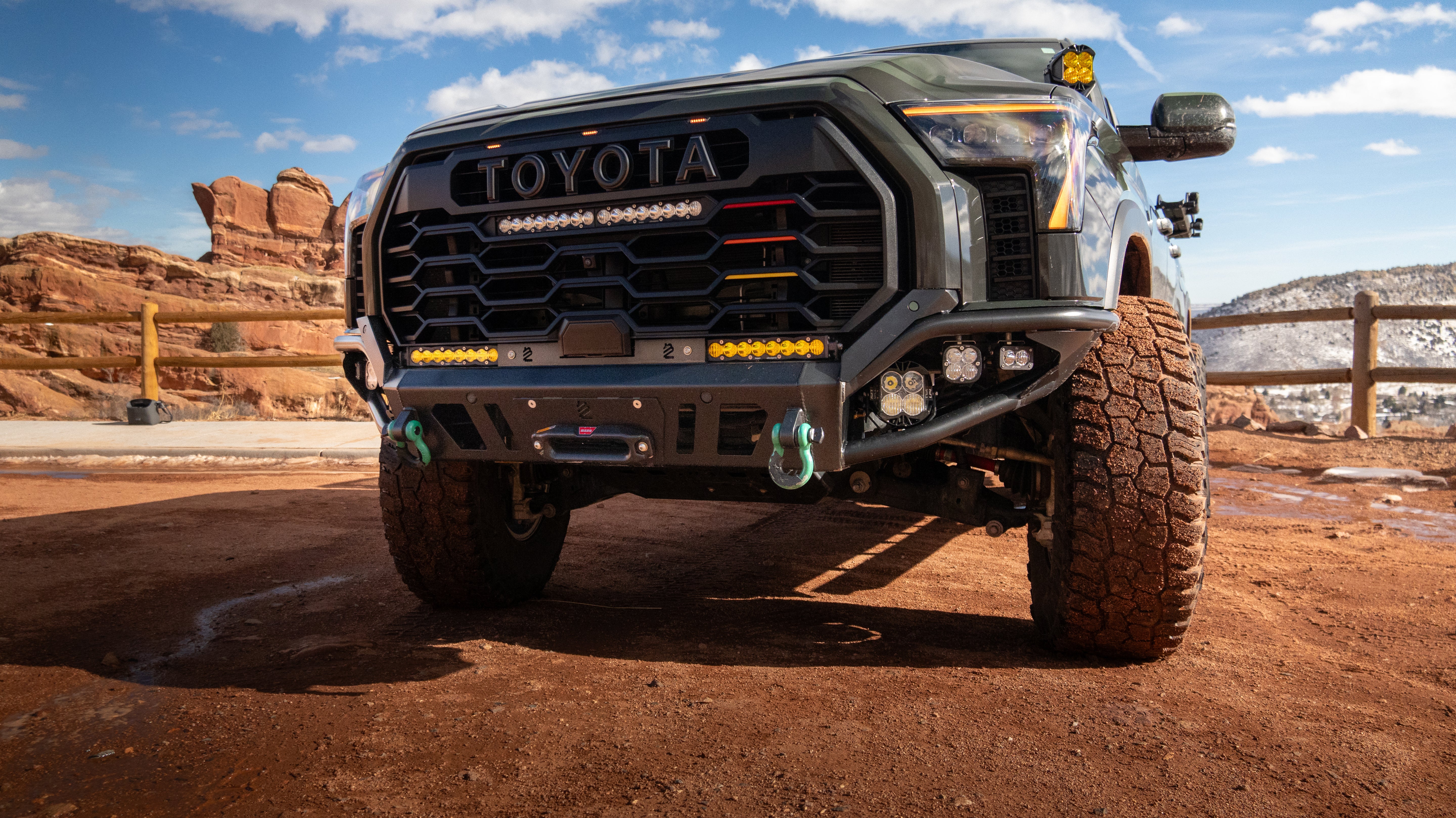 Toyota Tundra front bumper